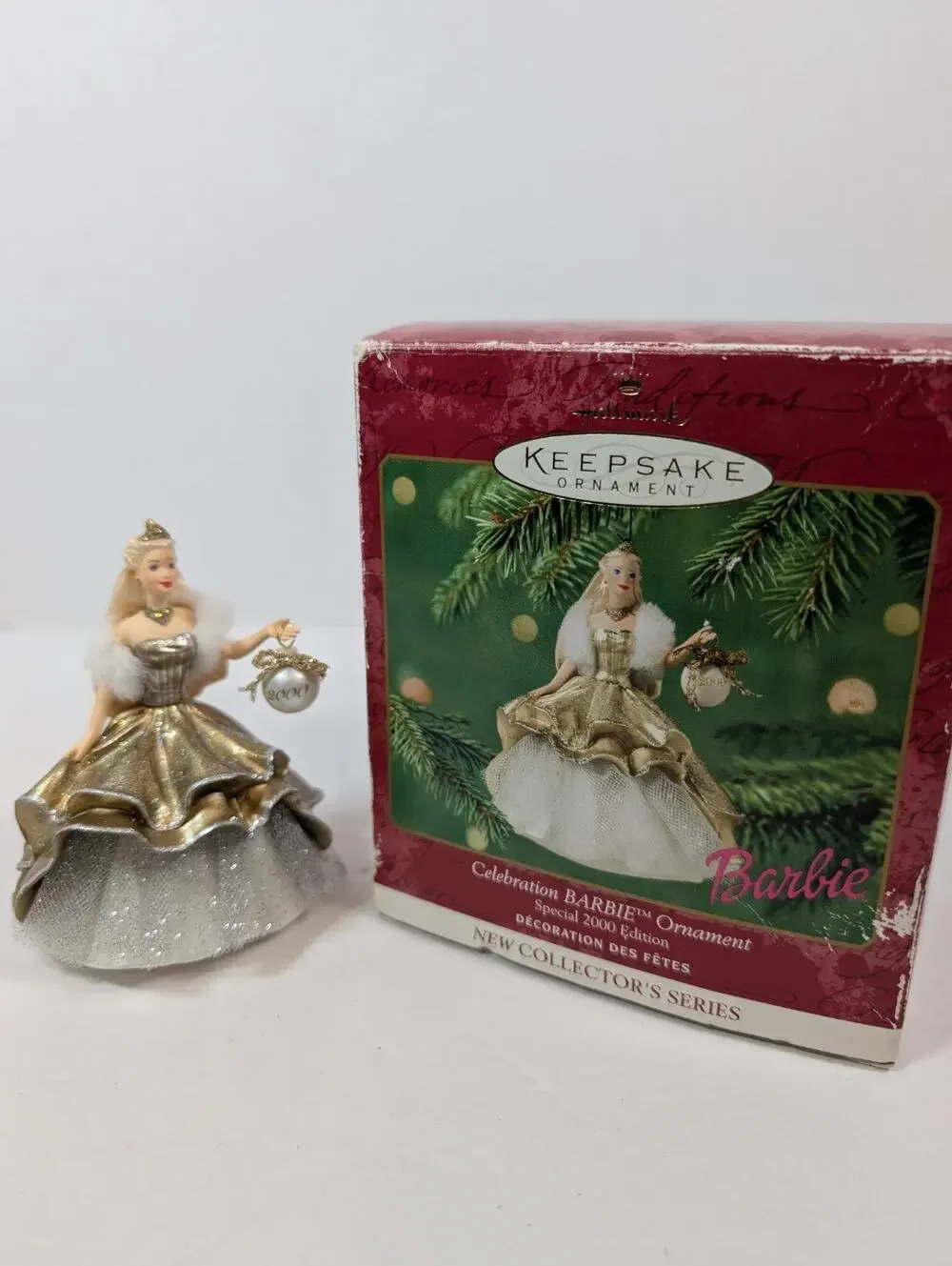 Hallmark Keepsake Celebration Barbie Ornament Special 2000 MIB